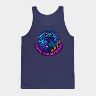 vector army Tank Top